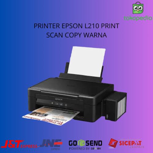 Jual epson L210 print scan copy A4 sudah siap pakei - Jakarta Pusat ...