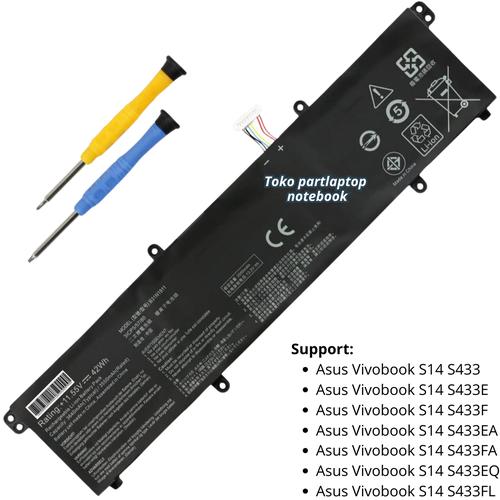Batterie Interne Asus VivoBook S14 S433IA - Originale 42Wh 3640mAh - Neuve