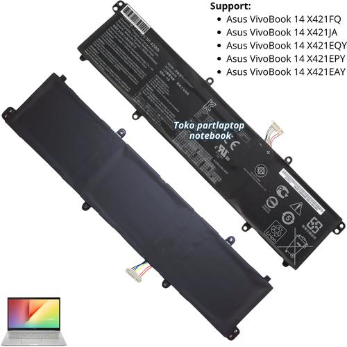 Batteria B31N1911 Per ASUS VivoBook Flip 14 – 42Wh 11.55V 3 Celle, Ricambio Originale Compatibile