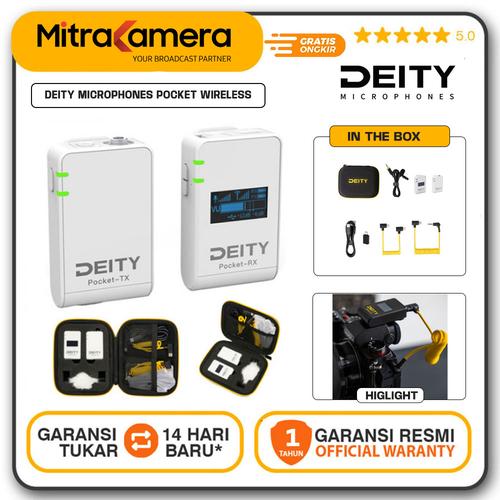 Micro-cravate Sans Fil Deity Pocket Wireless 2.4Ghz - Système Clip - Neuf