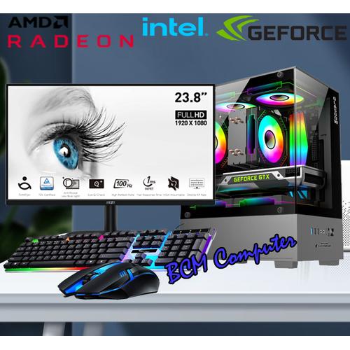 Jual PC Gaming Lengkap Core i5 10400F I Monitor 24