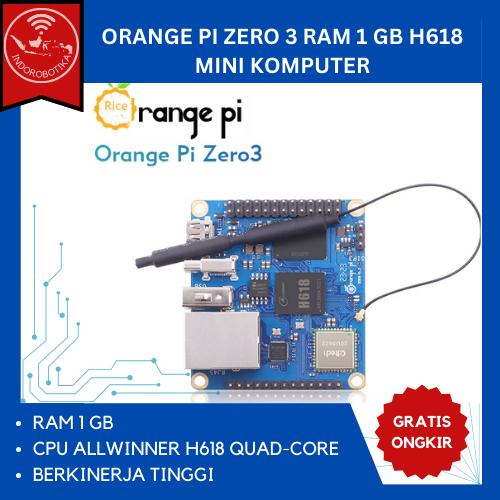 Orange Pi Zero 3 is a cheap, tiny single-board PC with up to 4GB RAM, Gigabit Ethernet, and Allwinner H618