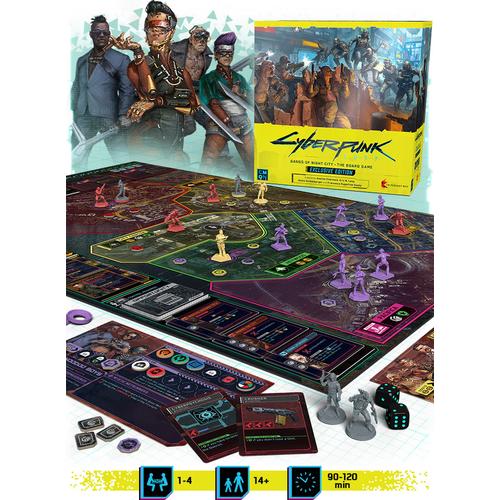 Jual Cyberpunk 2077: Gangs of Night City Board Game Kickstarter ...