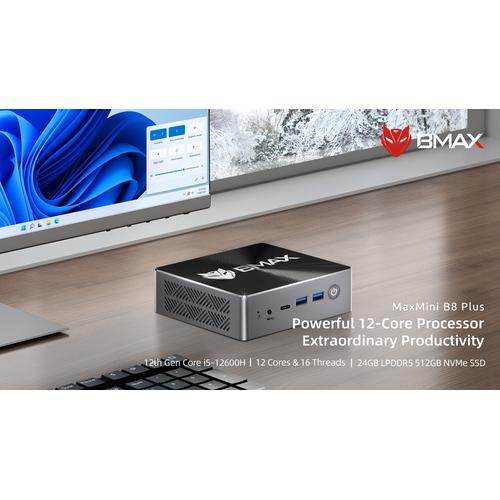 【最終値下げ】BMAX B8 Plus i5 12600H/24GB/512GB MaxMini B8 Plus from China manufacturer - BMAX