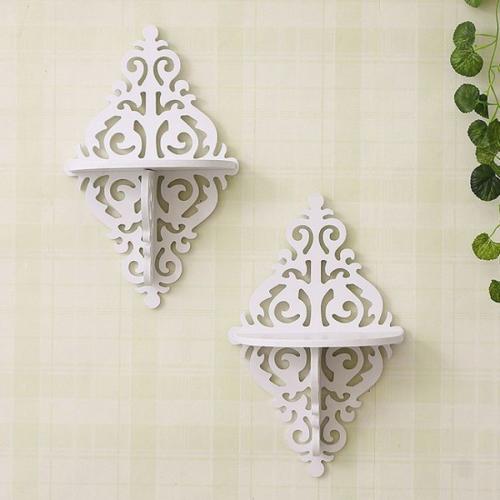 Jual 2 PCS Rak Modem Router Wifi Meja Tv Dinding Penyimpanan DVD Remote ...