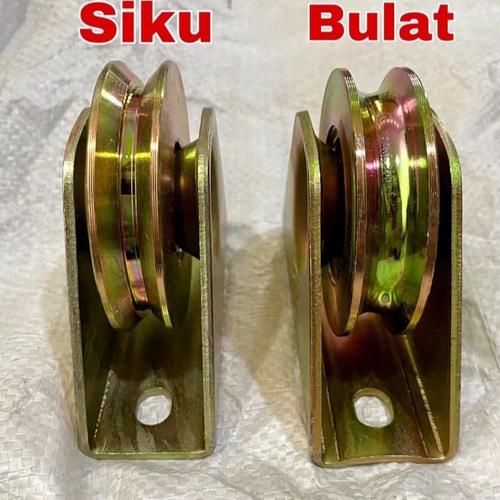 Jual Roda Pagar 80mm Roda Bubut Bahan Besi Model V&U - Kota Surabaya ...