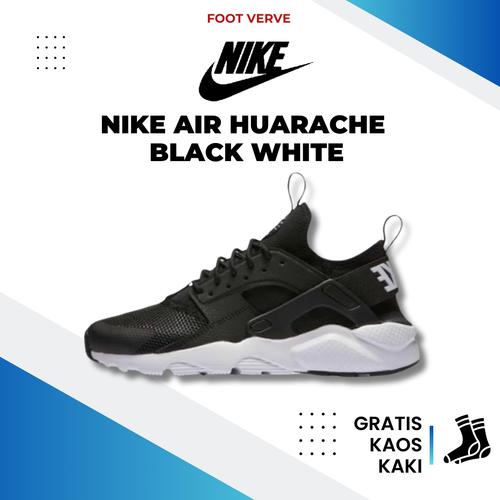Sepatu Sneakers Nike Air Huarache Black White 40 di Garis Negeri Tokopedia