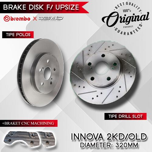 Promo Brake Disc Rotor Brembo Innova oversize upsize 320 POLOS Cicil