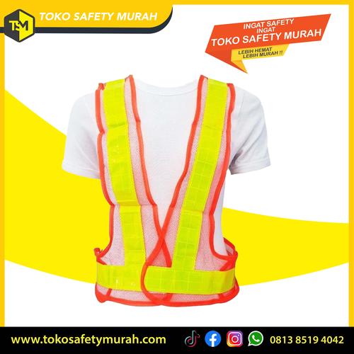Jual Rompi V Guard Jaring Orange Scotlight Kuning Safety Vest Rompi Proyek Jakarta Pusat