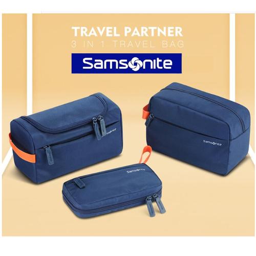 Jual Travel Bag Pouch Mobile Partner IN Samsonite Toiletry Kit