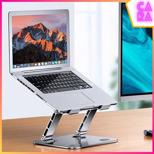 Jual Laptop Stand Ergonomic Foldable Carbon Steel 17.3 Inch TS10 ...