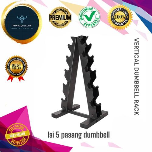 Barat Rack Jual Vertical Dumbbell Rack - Rack Dumbbell Segitiga - 5 Pair - Jakarta ...