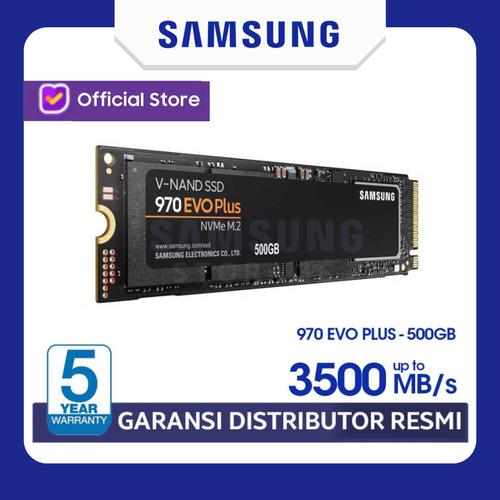 Promo SAMSUNG SSD 970 EVO PLUS NVMe M.2 500GB M2 NVME m2nvme Garansi 5