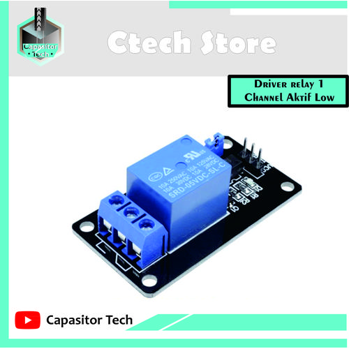 Jual Driver Relay 1 Channel Relay 5V dengan Optocupler Protection For ...