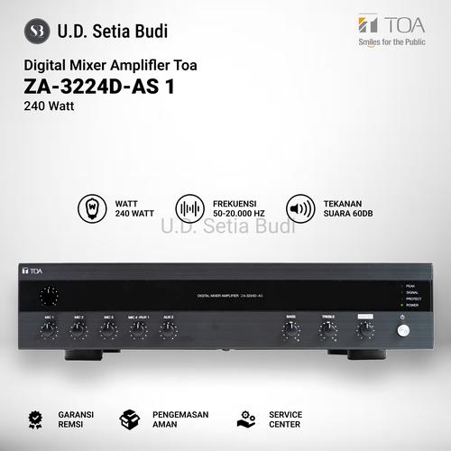 Jual Digital Mixer Amplifier Toa model ZA-3224D-AS 1 (Original ...