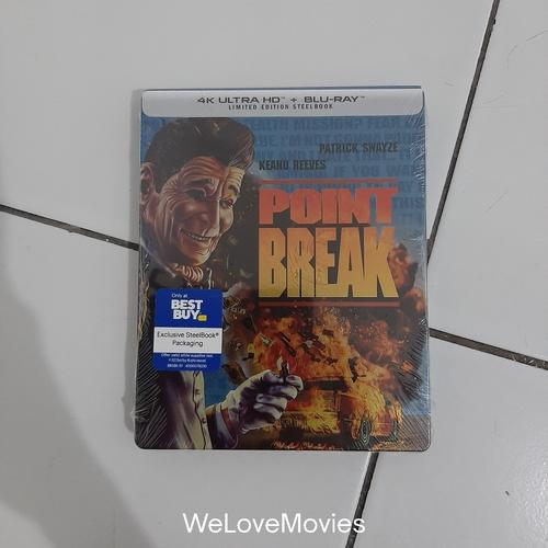 Jual Blu Ray Point Break 4K Ultra HD Steelbook Kota