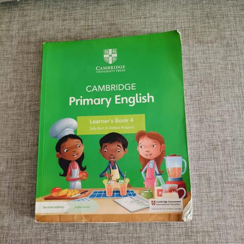 Jual Cambridge primary English learner book 4 preloved original ...