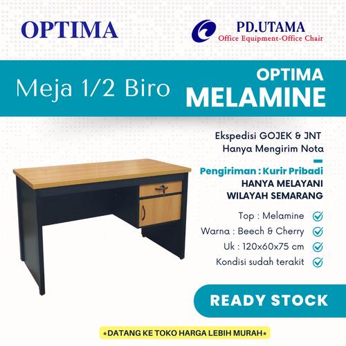 Jual Meja Kerja/Meja Kantor Optima Melamine - Kota Semarang - PD. UTAMA