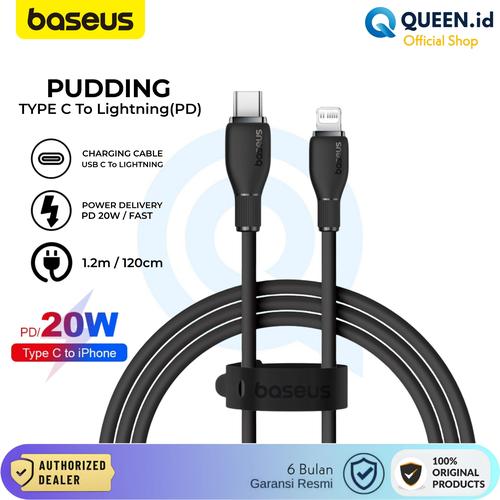 Baseus Usb C To Lightning Cable Jual Baseus Pudding Kabel Charger