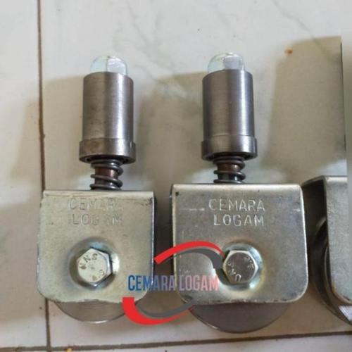 Is192 Jual IS192 roda sleding rel tikung pintu pagar dorong pintu lipat Ready ...