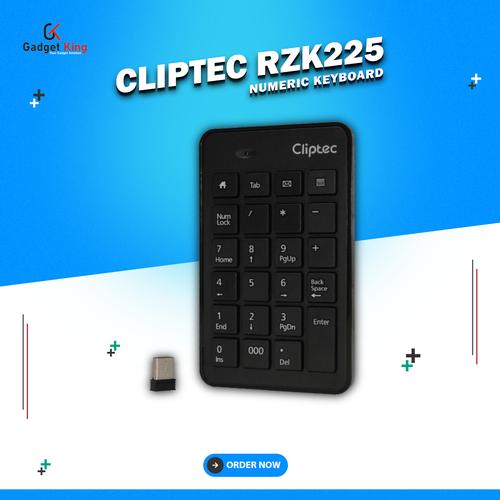 Jual Cliptec RZK222 Keyboard Numeric Wireless Keypad PC Laptop Komputer ...
