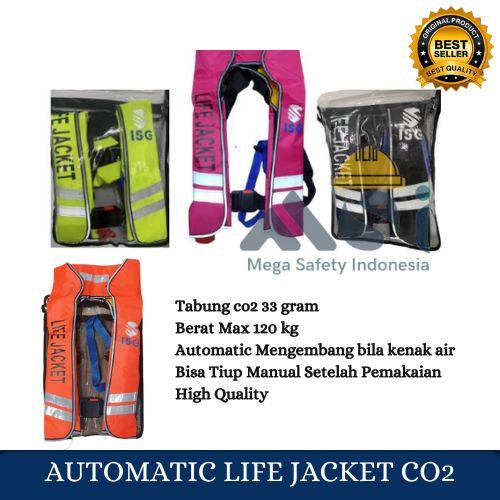 Life Vest Rompi Jual AUTOMATIC LIFE JACKET CO2, JAKET PELAMPUNG, Life Vest, Rompi ...