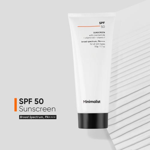 Jual Minimalist SPF 50 Sunscreen | Sunscreen dengan SPF 50 & PA