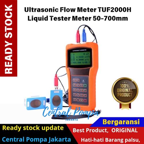 Jual Ultrasonic Flow Meter TUF2000H Liquid Tester Meter 50-700mm TUF ...