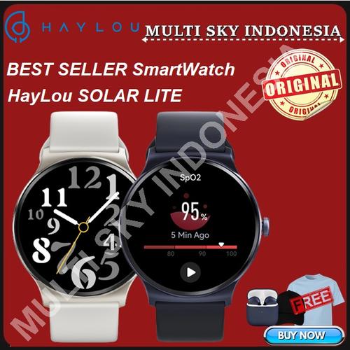 Watch Xiaomi Youpin Haylou Ls05 Jam Tangan Haylou Solar Ls05