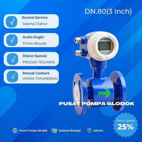 Jual Flow meter Electromagnetic Flowmeter 3 inch flow meter ...