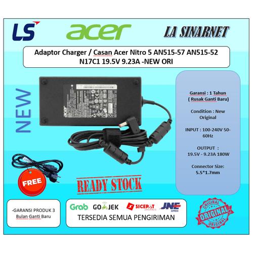 Connettore Alimentazione DC-IN Per Acer AN515-53-55G9 N17C1 (CA38) - Nuovo Pull