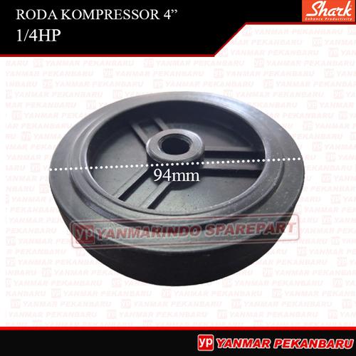 Jual 1/4hp Roda Tangki Kompresor Angin 4 Inch Tank Wheel Compressor ...