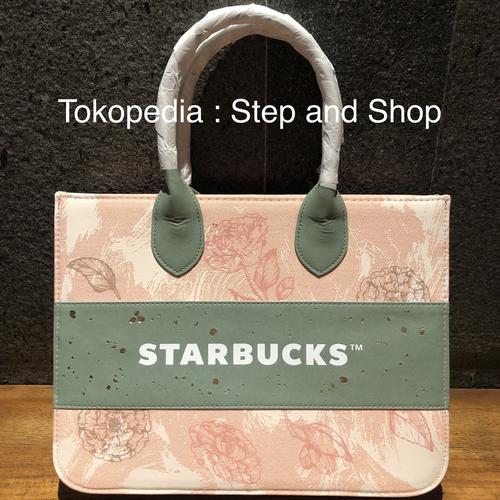 Tote Bag Starbucks édition Limitée JO Paris 2024 - Coton Naturel - Femme