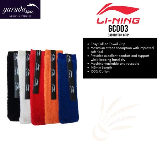 Jual Grip Raket badminton handuk Lining GC003 Grip handuk GC 003