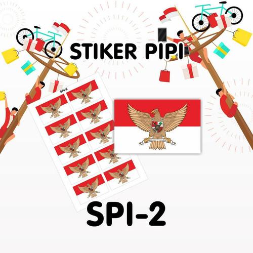Label Garuda Jual Sticker Pipi Kemerdekaan Indonesia 17 Agustus Label Aksesoris HUT ...