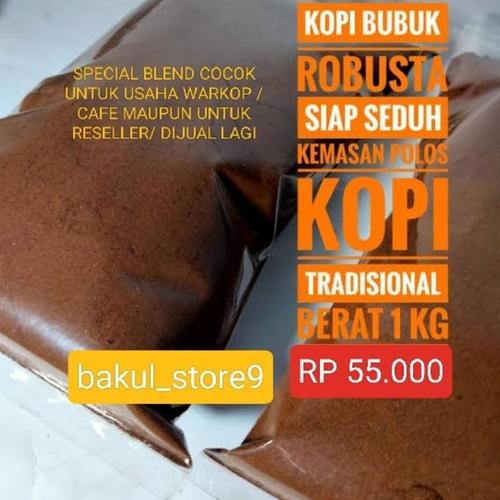 Jual Kopi Bubuk Polosan Murni SUPER ISTIMEWA PLUS 1 KG / KILOAN COCOK