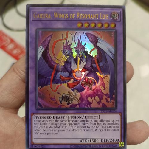 Jual Yugioh OCG ES01AE024 Garura, Wings of Resonant Life (UR) Kota