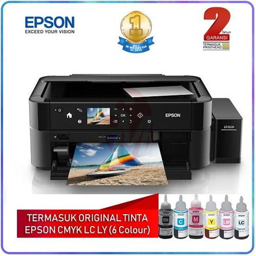 Jual New Printer Epson L850 (Print, Scan, Copy, Borderless) 6 Tinta