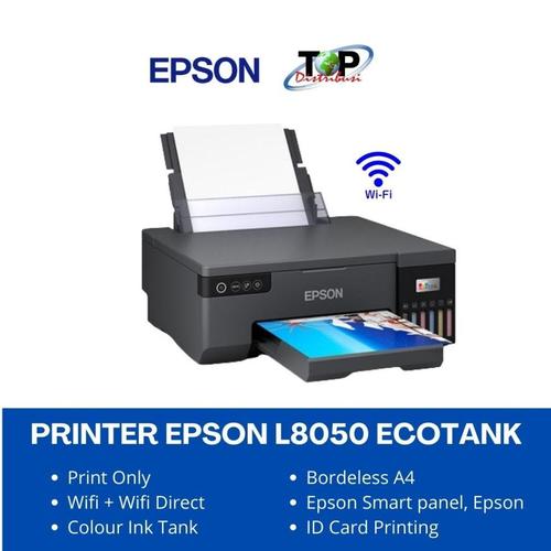 Jual New Printer Epson L8050 Photo Ecotank A4 Print WiFi - Kota Depok