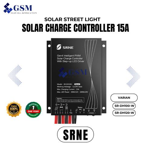 Jual solar charge controller 15A SRNE + LED driver SR-DH100-W scc pju ...