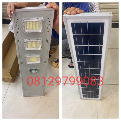 Jual lampu pju jalan led 300w 300 watt solar panel all in one surya ...