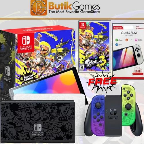 Jual Nintendo Switch OLED Console Splatoon 3 Edition - Console & TG ...