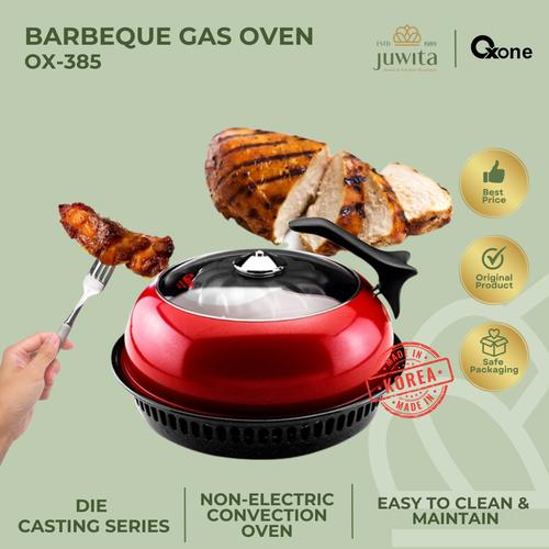 Promo Alat Bakar Panggang Barbeque Gas Oven OX-385 Grill Super Heat Bottom  Aluminium di Juwita Online Tokopedia
