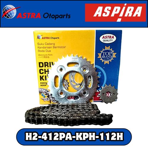 Jual GIR SET KPH ASPIRA ORI SUPRA X 125 KARISMA KIRANA 1 SET DEPAN
