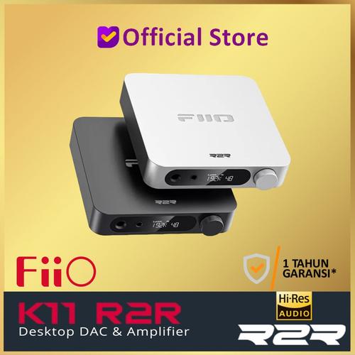 FiiO K11 一所懸命 R2R デスクトップDAC・ヘッドフォンアンプ シルバー