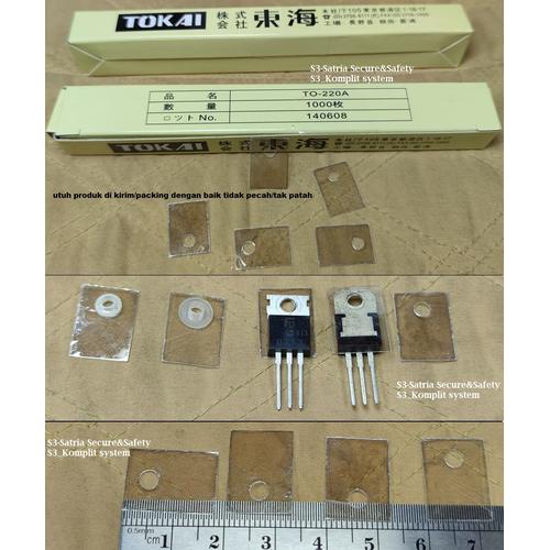 Isolatore A Transistor Mica To220 18x13mm Mica-to220 - Foto 8