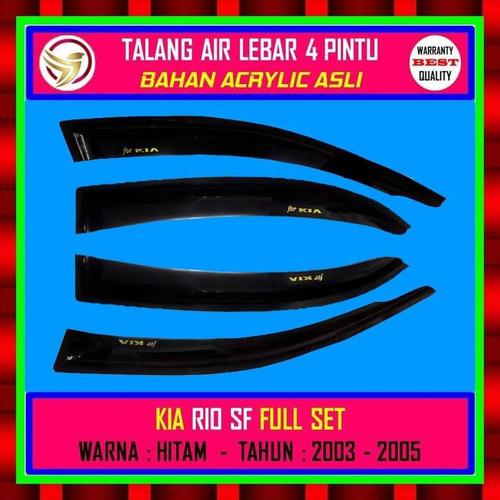 Jual TALANG AIR MOBIL - 4 PINTU FULL SET - KIA RIO SF - TAHUN 2003 ...