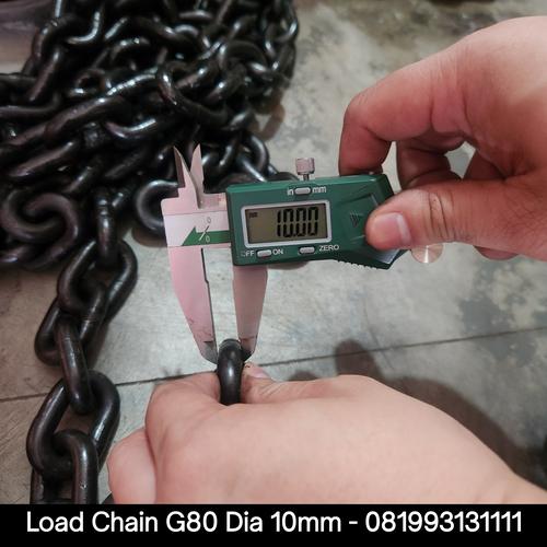 Jual Load Chain / Rantai Baja Dia 10mm - 3.2 Ton - Kota Tangerang ...