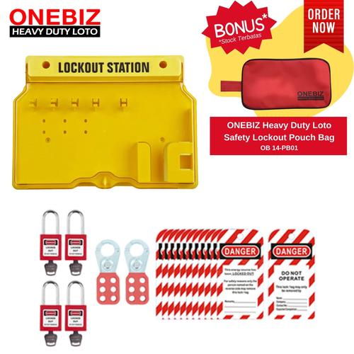 Jual PROMO Tagout Kit - Lockout Station Complete Include Isi Kit-Set B ...