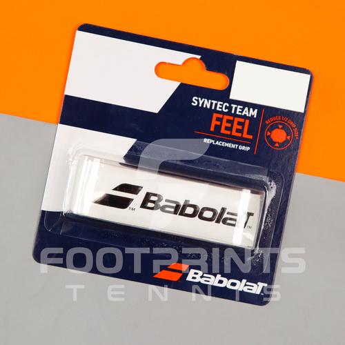 Babolat Syntec Team Tennis Replacement Grip - Thin Design, Better Feel, 1.5mm Thick